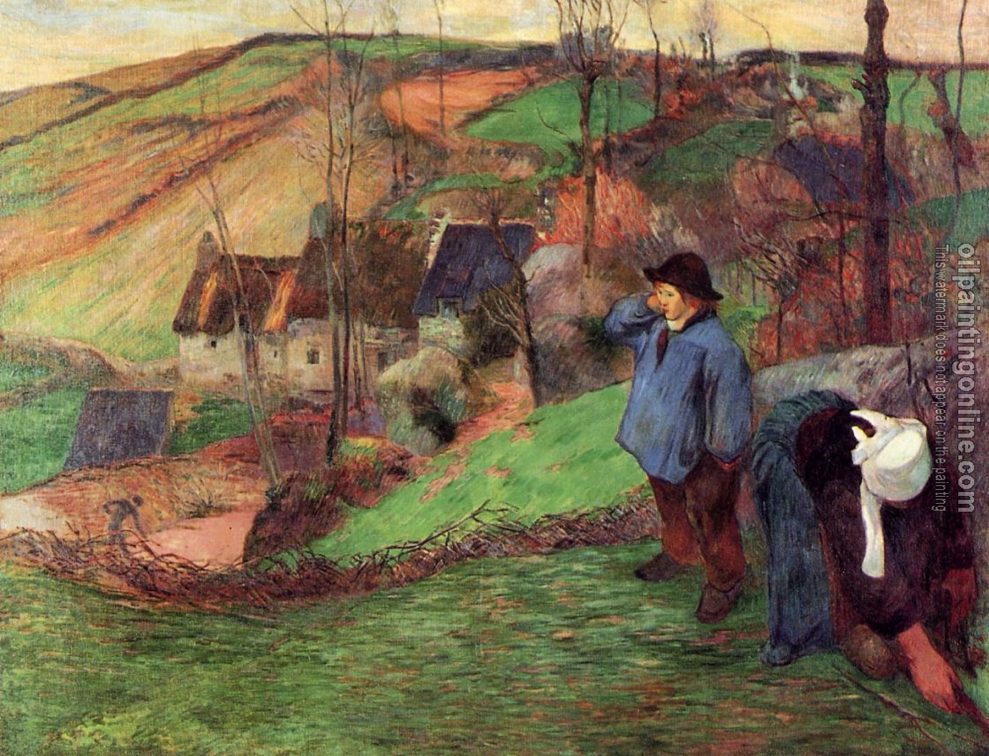 Gauguin, Paul - Little Breton Shepherd